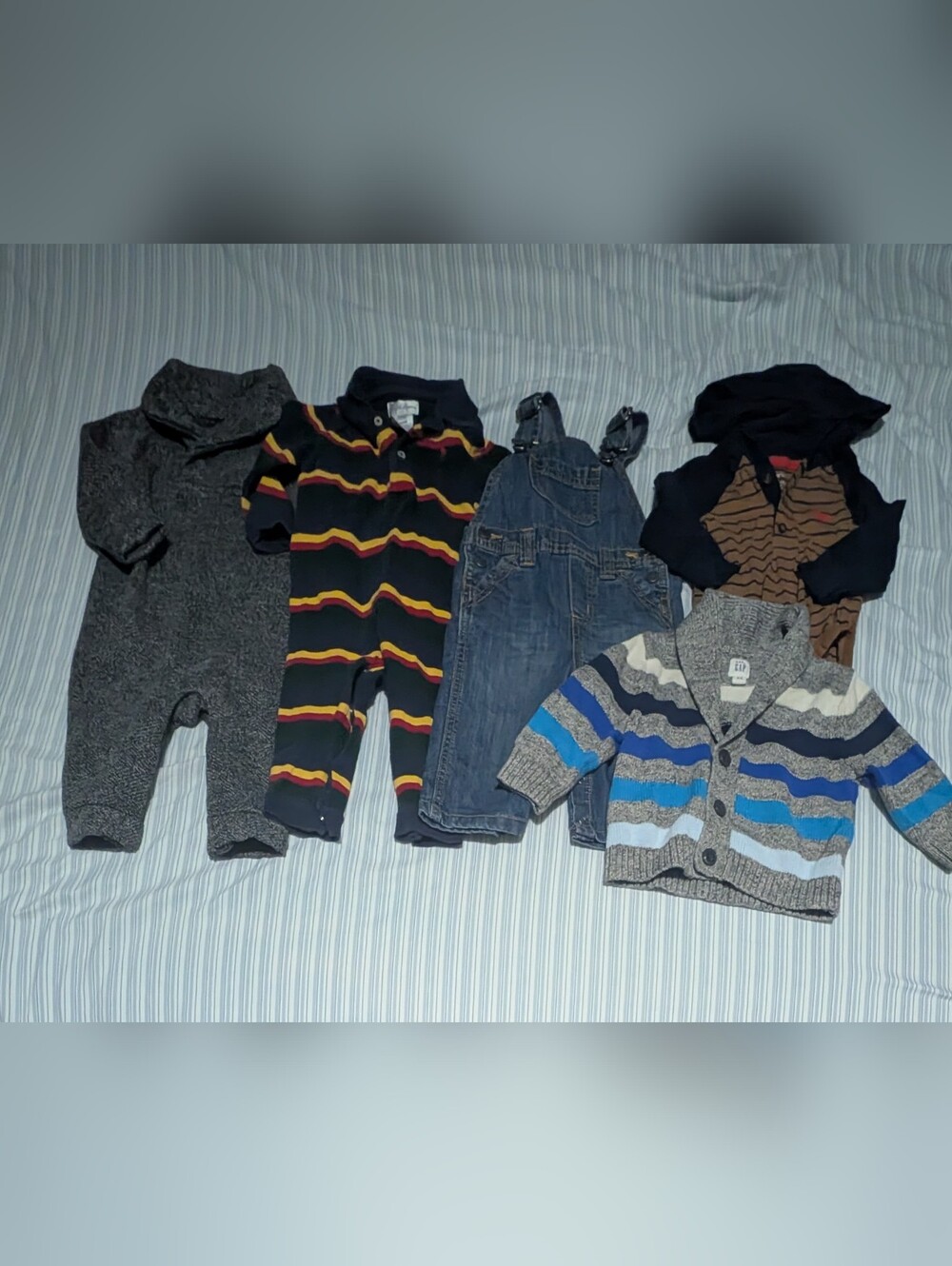 Baby Boy Lot Sz 9 Month, 6-12  Old Navy, Polo Baby Gap Bundle Outfit *